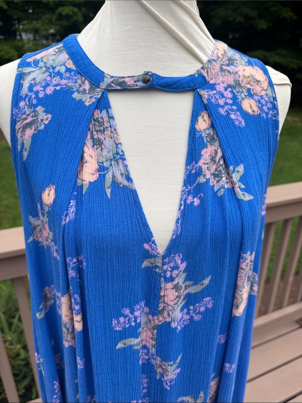 FREE PEOPLE FLORAL PRINT MINI DRESS or tunic